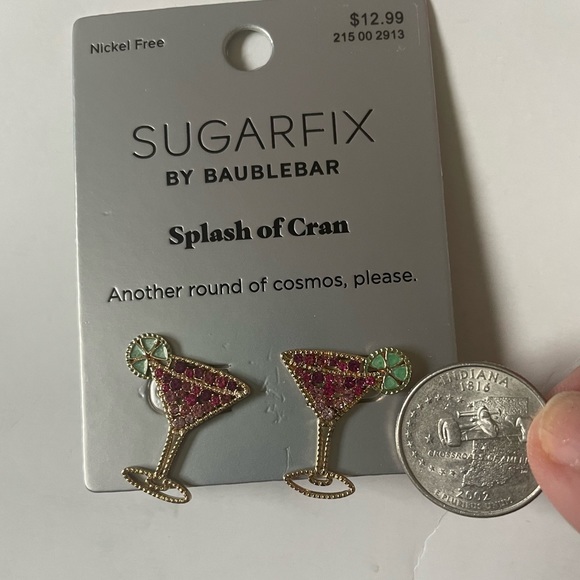 NWT Sugarfix by Baublebar Cosmopolitan Earrings - Picture 4 of 4